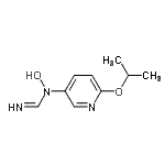CAS#: 380826-66-4， N-Hydroxy-N-(6-isopropoxy-3-pyridinyl)imidoformamide