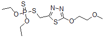 CAS#: 38090-90-3， Diethoxy-[[5-(2-Methoxyethoxy)-1,3,4-Thiadiazol-2-Yl]Methylsulfanyl]-Sulfanylidenephosphorane