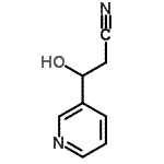 CAS#: 380913-63-3， 3-Hydroxy-3-(3-Pyridinyl)Propanenitrile