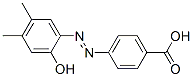 structure of CAS# 3810-51-3, 4-[2-(3,4-Dimethyl-6-Oxo-1-Cyclohexa-2,4-Dienylidene)Hydrazinyl]Benzoic Acid;4-[(2E)-2-(3,4-Dimethyl-6-Oxo-1-Cyclohexa-2,4-Dienylidene)Hydrazinyl]Benzoic Acid;4-[N'-(3,4-Dimethyl-6-Oxo-1-Cyclohexa-2,4-Dienylidene)Hydrazino]Benzoic Acid;4-[(N'e)-N'-(3,4-Dimethyl-6-Oxo-1-Cyclohexa-2,4-Dienylidene)Hydrazino]Benzoic Acid