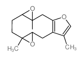 CAS#: 38146-67-7， (1aR-(1aR*,6aR*,7aR*,9aR*))-1a,2,6,6a,7a,8,9,9a-octahydro-1a,5,7a-trimethyl-Bisoxireno(4,5:8,9)cyclodeca(1,2-b)furan