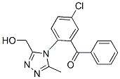 CAS#: 38150-27-5， 5-Chloro-2-[3-(Hydroxymethyl)-5-Methyl-4H-1,2,4-Triazol-4-Yl]Benzophenone