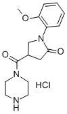 CAS#: 38160-10-0， 1-(2-Methoxyphenyl)-4-(Piperazine-1-Carbonyl)Pyrrolidin-2-One Hydrochloride