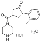 CAS#: 38160-12-2， 1-(2-Methylphenyl)-4-(Piperazine-1-Carbonyl)Pyrrolidin-2-One Hydrochloride