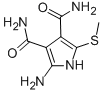CAS#: 38187-09-6， 2-Amino-5-(Methylthio)-(1H)-Pyrrole-3,4-Dicarboxamide