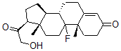 CAS#: 3820-06-2， (8S,10S,13S,14S,17S)-9-Fluoro-17-(2-Hydroxyacetyl)-10,13-Dimethyl-2,6,7,8,11,12,14,15,16,17-Decahydro-1H-Cyclopenta[a]Phenanthren-3-One