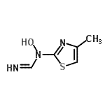 CAS#: 382136-42-7， N-Hydroxy-N-(4-methyl-1,3-thiazol-2-yl)imidoformamide
