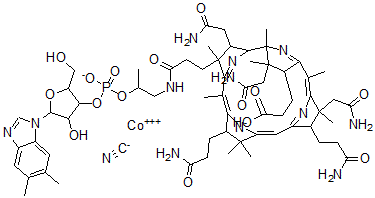 CAS 登录号：38218-77-8， 维生素B12-b-单羧酸