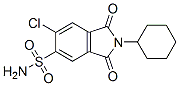 CAS 登录号:3822-99-9, 6-氯-2-环己基-1,3-二氧代异吲哚-5-磺酰胺