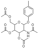 CAS#: 38229-73-1， 4-Methylphenyl 2-Acetamido-3,4,6-Tri-O-Acetyl-2-Deoxyhexopyranoside