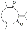 CAS#: 38230-32-9， (6Z,10S)-6,10-Dimethyl-3-Propan-2-Ylidenecyclodec-6-Ene-1,4-Dione