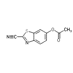 CAS#: 38292-82-9， 2-Cyano-1,3-Benzothiazol-6-Yl Acetate