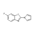 CAS#: 383141-99-9， 6-Fluoro-2-(1H-Pyrrol-1-Yl)-1,3-Benzothiazole