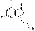 CAS#: 383145-87-7， 2-(5,7-Difluoro-2-Methyl-1H-Indol-3-Yl)Ethanamine