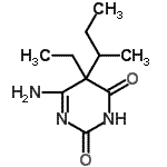 CAS#: 383169-47-9， 6-Amino-5-Sec-Butyl-5-Ethyl-2,4(3H,5H)-Pyrimidinedione
