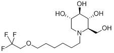 CAS#: 383417-50-3， N-(7-Oxa-9,9,9-Trifluorononyl)Deoxynojirimycin