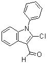 structure of CAS# 38367-40-7, 2-Chloro-1-Phenyl-1H-Indole-3-Carbaldehyde;2-Chloro-1-Phenyl-Indole-3-Carbaldehyde;2-Chloro-1-Phenyl-3-Indolecarboxaldehyde;Zinc01104927