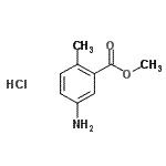 CAS#: 383678-23-7， Methyl 5-Amino-2-Methylbenzoate Hydrochloride (1:1)