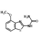 CAS#: 383866-88-4， 1-(4-Methoxy-1,3-Benzothiazol-2-Yl)Urea