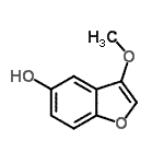 CAS#: 384339-97-3， 3-Methoxy-1-Benzofuran-5-Ol