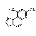 CAS#: 38463-38-6， 7,9-Dimethyl[1,3]Thiazolo[4,5-f]Quinoline