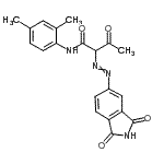 CAS#: 38489-24-6， N-(2,4-Dimethylphenyl)-2-[(1,3-Dioxo-2,3-Dihydro-1H-Isoindol-5-Yl)Diazenyl]-3-Oxobutanamide