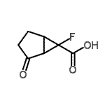 CAS#: 385368-06-9， 6-Fluoro-2-Oxobicyclo[3.1.0]Hexane-6-Carboxylic Acid