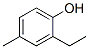 structure of CAS# 3855-26-3, 2-Ethyl-4-Methylphenol;2-Ethyl-4-Methyl-Phenol;Phenol, 2-Ethyl-4-Methyl-