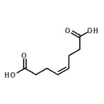 CAS#: 38561-68-1， (4Z)-4-Octenedioic Acid