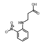 CAS#: 38584-58-6， N-(2-Nitrophenyl)-beta-Alanine