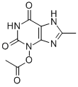 CAS#: 38605-78-6， (8-Methyl-2,6-Dioxo-7H-Purin-3-Yl) Acetate