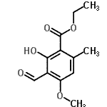 CAS#: 38629-37-7， Ethyl 3-Formyl-2-Hydroxy-4-Methoxy-6-Methylbenzoate