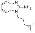 结构式 CAS# 38652-80-1, 1-[3-(二甲基氨基)丙基]-1H-苯并咪唑-2-胺