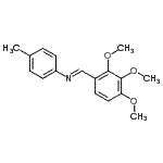 CAS#: 386758-63-0， (E)-N-(4-Methylphenyl)-1-(2,3,4-Trimethoxyphenyl)Methanimine