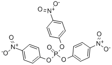 structure of CAS# 3871-20-3, Tris(4-Nitrophenyl) Phosphate;Phosphoric Acid Tris(4-Nitrophenyl) Ester;Ai3-14997