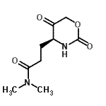 CAS#: 387338-22-9， 3-[(4S)-2,5-Dioxo-1,3-Oxazinan-4-Yl]-N,N-Dimethylpropanamide