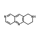 structure of CAS# 387358-40-9, 1,2,3,4-Tetrahydropyrido[4,3-b][1,6]Naphthyridine;1,2,3,4-tetrahydropyridino[4,3-b]pyridino[3,4-e]pyridine;1,2,3,4-Tetrahydropyrido[4,3-b]-[1,6]-;1,2,3,4-Tetrahydropyrido[4,3-b]-[1,6]naphthyridine