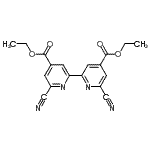 CAS#: 387869-03-6， Diethyl 6,6'-Dicyano-2,2'-Bipyridine-4,4'-Dicarboxylate