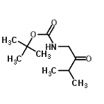 CAS#: 388113-93-7， 2-Methyl-2-Propanyl (3-Methyl-2-Oxobutyl)Carbamate