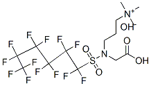 CAS#: 38850-52-1， 2-(1,1,2,2,3,3,4,4,5,5,6,6,6-Tridecafluorohexylsulfonyl-(3-Trimethylazaniumylpropyl)Amino)Acetate