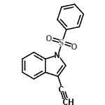 CAS#: 389122-86-5， 3-Ethynyl-1-(Phenylsulfonyl)-1H-Indole