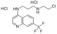 CAS#: 38914-93-1， N'-(2-Chloroethyl)-N-[7-(Trifluoromethyl)Quinolin-4-Yl]Propane-1,3-Diamine Dihydrochloride