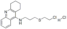 CAS#: 38915-04-7， N-[3-(2-Chloroethylsulfanyl)Propyl]-1,2,3,4-Tetrahydroacridin-9-Amine Hydrochloride