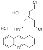 CAS#: 38915-06-9， N',N'-Bis(2-Chloroethyl)-N-(1,2,3,4-Tetrahydroacridin-9-Yl)Ethane-1,2-Diamine Dihydrochloride