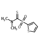 CAS#: 38944-97-7， (Dimethylamino)(2-Thienylsulfonyl)Methanethione
