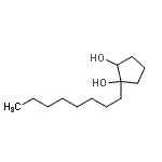 CAS#: 389837-81-4， 1-Octyl-1,2-Cyclopentanediol