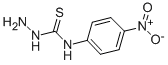 structure of CAS# 38985-70-5, 4-(4-Nitrophenyl)-3-Thiosemicarbazide;4-(4-NITROPHENYL)-3-THIOSEMICARBAZIDE;4-NITROPHENYLTHIOSEMICARBAZIDE