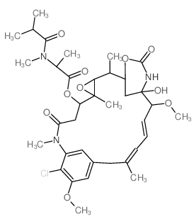 CAS#: 38997-10-3， N(2')-Deacetyl-N(2')-(2-Methyl-1-Oxopropyl)-Maytansine
