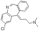 CAS 登录号：39051-50-8， (3E)-3-(2-氯苯并[c][1]苯并氮杂卓-11-亚基)-N,N-二甲基丙烷-1-胺