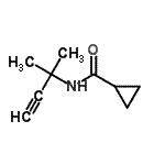 CAS#: 39080-04-1， N-(2-Methyl-3-Butyn-2-Yl)Cyclopropanecarboxamide